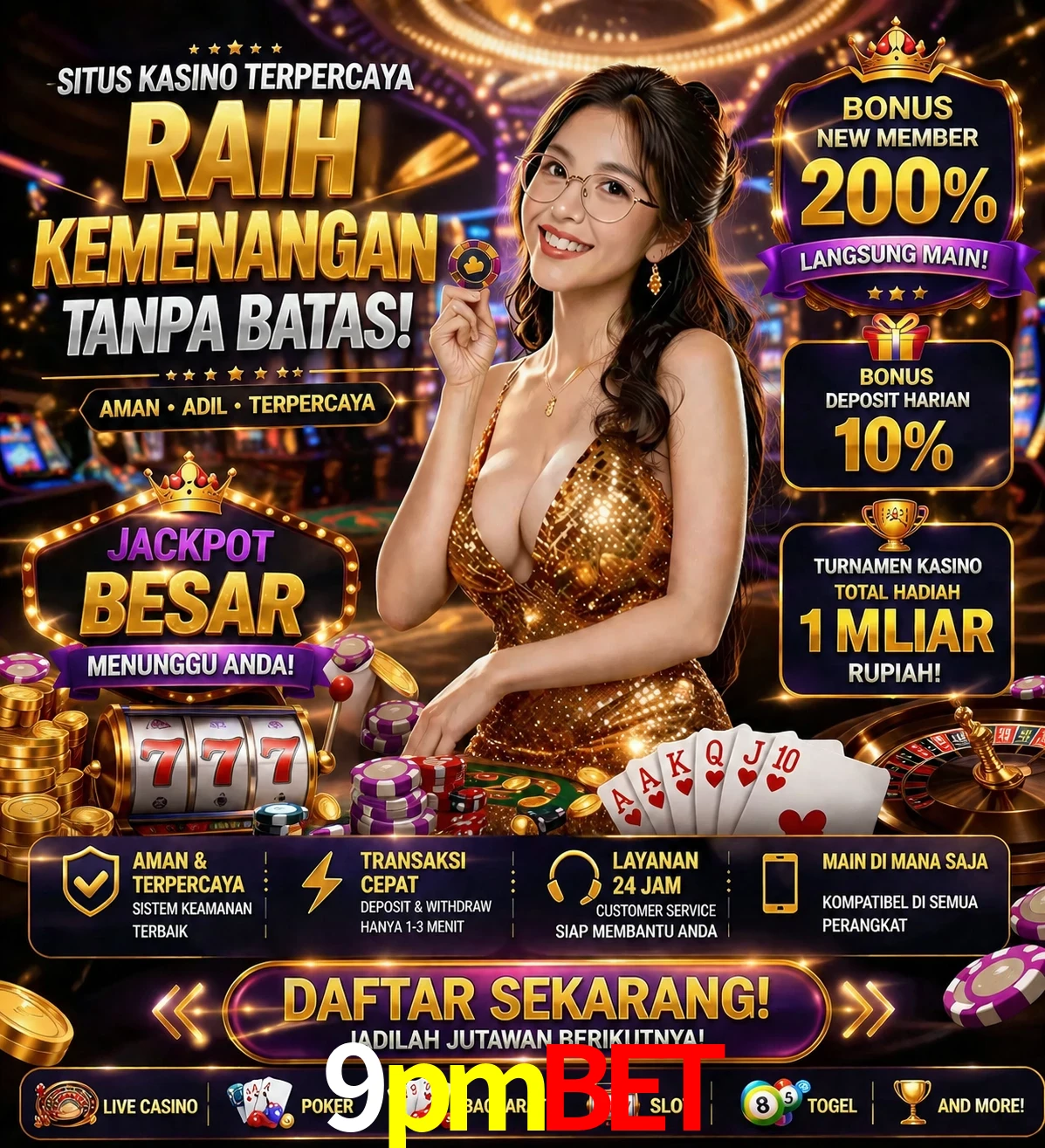 Roleta e blackjack 9pmbet